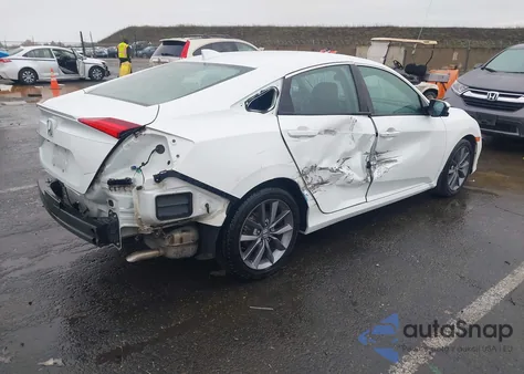 2019 Honda Civic Ex from USA, damaged, VIN 19XFC1F39KE215444